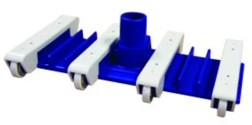 HIGHLY RECOMMENDED FOR POOLS WITH CURVED WALLS & FLOORS Designed for cleaning concrete and tiled pools, the Flexvac features a unique flexible body as well as an extra-long nozzle for 1.5” vacuum hoses. The free-flowing encapsulated wheels enable the Flexvac to be pushed effortlessly around the pool making cleaning of the pool easy. Ideal for pools with curved walls or sloping floors, as the flexible nature of the head allows it to flex and contort to follow the shape of the pool. HD70